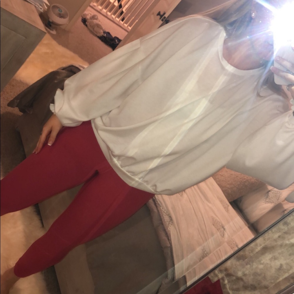 White Stevie tender long sleeve T-shirt